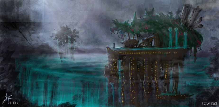EOW#65 city on the underside of a floating island EOW#65 city on the underside of a floating island
