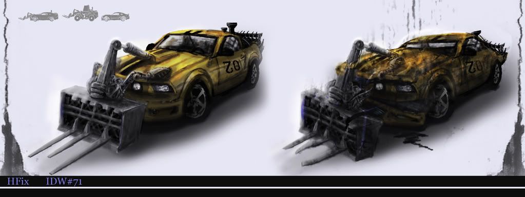 IDW #71: Demolition Derby Car IDW #71: Demolition Derby Car