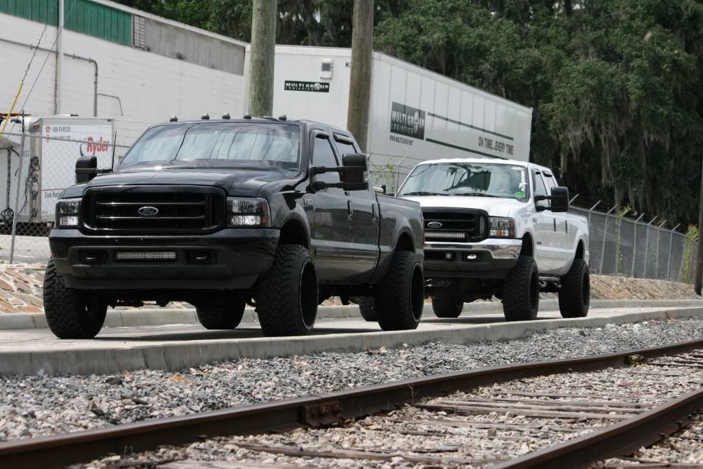 22x14 with 33x12.50 with a leveling kit - Ford Powerstroke ...