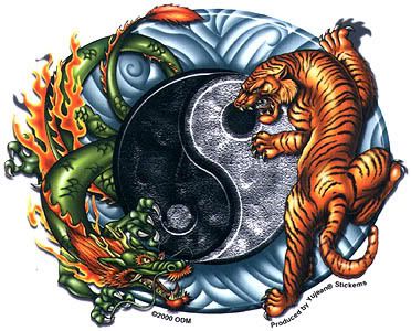 dragon fighting a tiger Pictures, Images and Photos