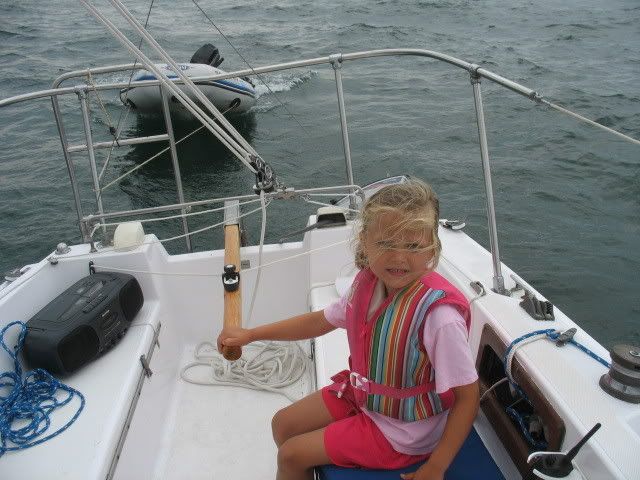 First Mate at the helm