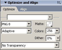Settings for Icon with No Transparency