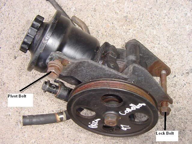 replacing power steering belt