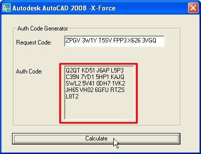 Autodesk autocad 2008 activation code
