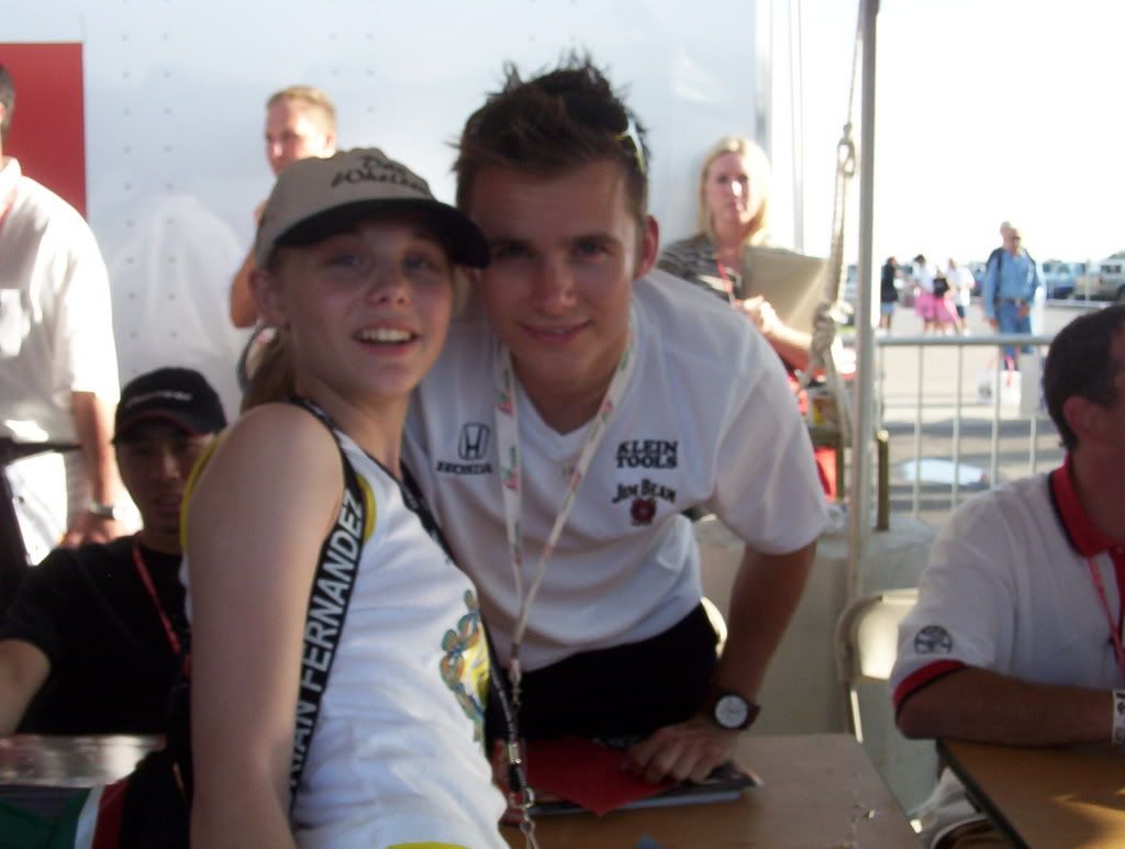 Me and Dan Wheldon Image