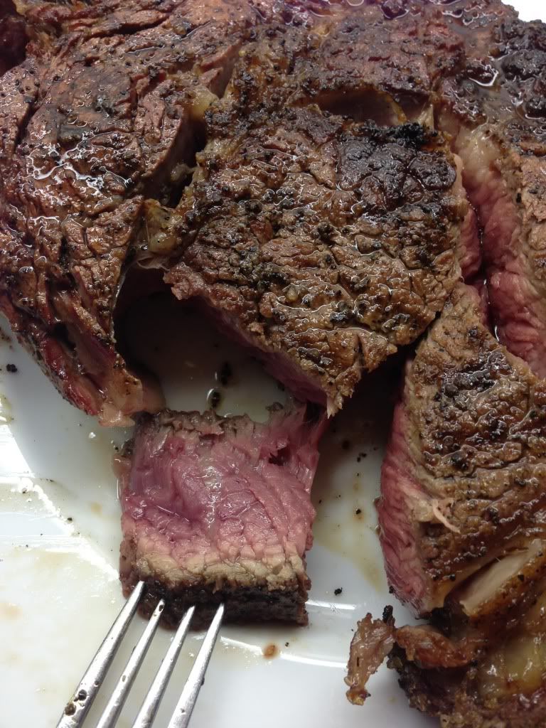 Biggest steak I've cooked. UPDATE IN OP