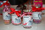 My Last Minute Valentine Jars
