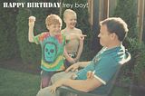 trey turns 6!