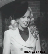 Marilyn Monroe gif photo: Marilyn Monroe with hat 090113101903402112993319.gif