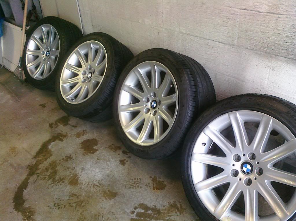 bmw 745 rims. $600 Wheels and Tires +