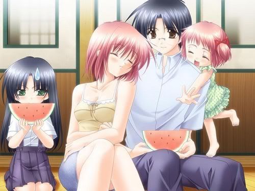 Anime Happy Family Graphics Code | Anime Happy Family Comments & Pictures