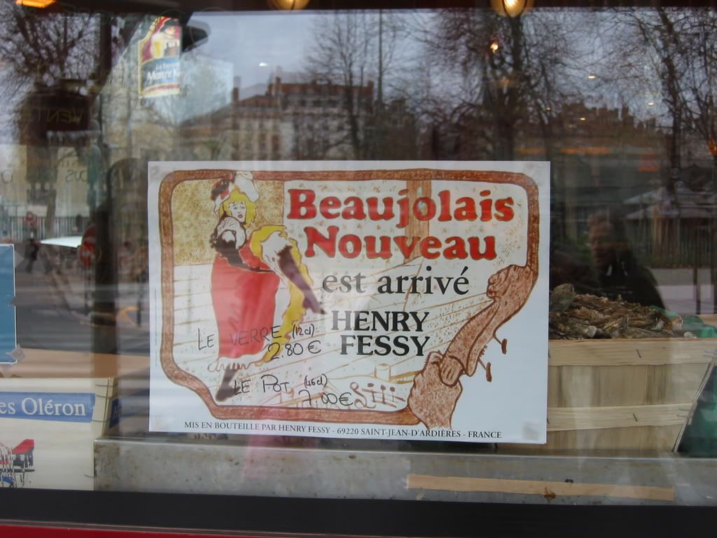 Beaujolais Has Arrived! - glass and pitcher pricing