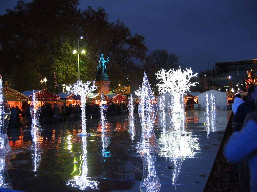 Christmas market in Place Carnot, Lyon