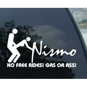Thread: funny nissan stickers
