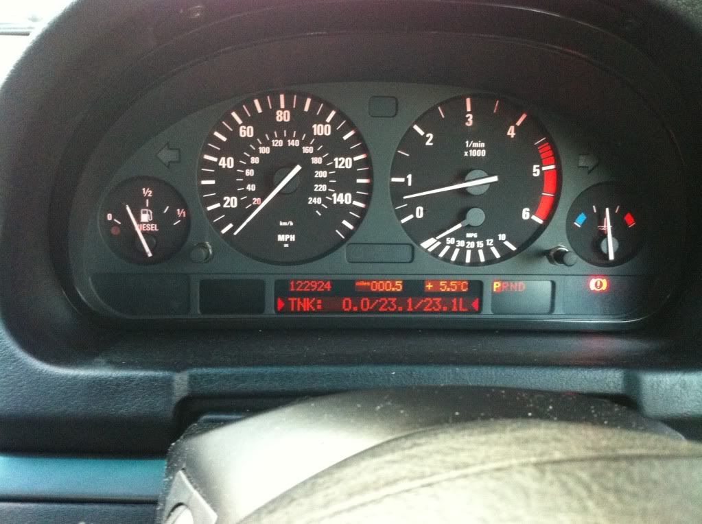 Bmw x5 fuel gauge problem