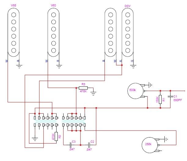 Wiring Options For Hss Strat The Gear Page