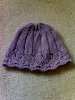 Mauve hat