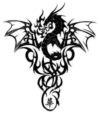  %20Art/Tattoos/fire-dragon.jpg fire dragon Pictures, Images and Photos