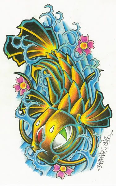 koi fish drawing. Movies, Photobucket