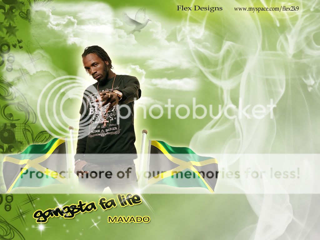 Mavado Wallpaper made by Flex Designs