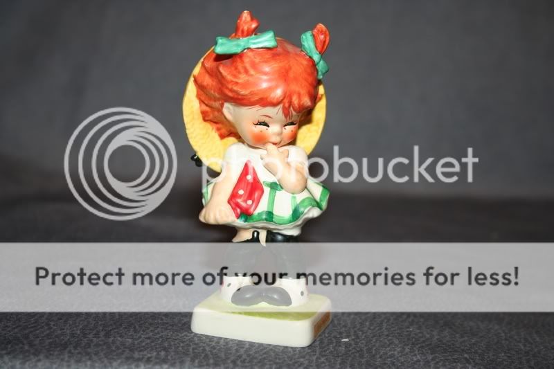 Goebel Red Head Figurine Charlot Byj Little Miss Coy  