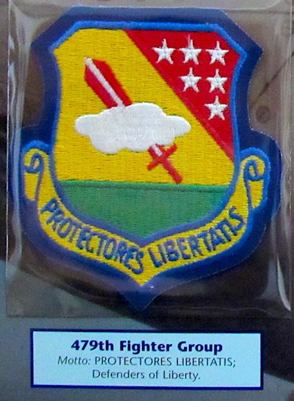 50th FIGHTER GROUP Willabee Ward EMBLEM of AIR WAR PATCH WWII  MASTER OF THE SKY