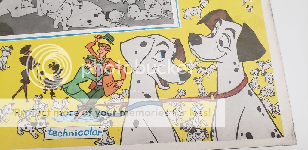 1961 Walt Disney Spanish version of 101 Dalmatians Movie Poster ...