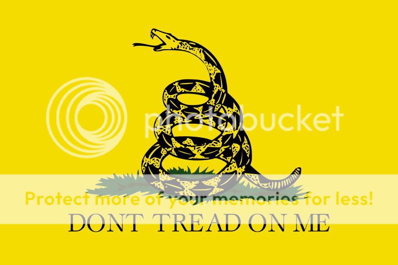 Dont Tread On Me Rubber Stamps