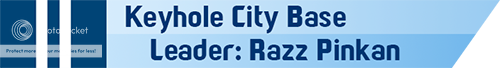 Keyhole City Base - Leader: Razz Pinkan